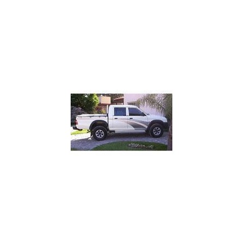 Kit film solaire prédécoupé Mitsubishi L200 (3) double Cab Pick-up 4 portes (1996 - 2006)