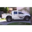 Kit film solaire prédécoupé Mitsubishi L200 (3) double Cab Pick-up 4 portes (1996 - 2006)