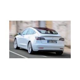 Kit film solaire prédécoupé Tesla model 3 (1) (phase 2) berline 4 portes (2020 - 2023) Lunette arrière prolongée sur le toit. Vitres avant feuilletés