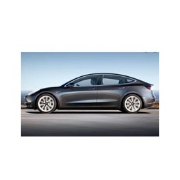 Kit film solaire prédécoupé Tesla model 3 (1) (phase 1) berline 4 portes (2017 - 2019) Sans Lunette Arriere